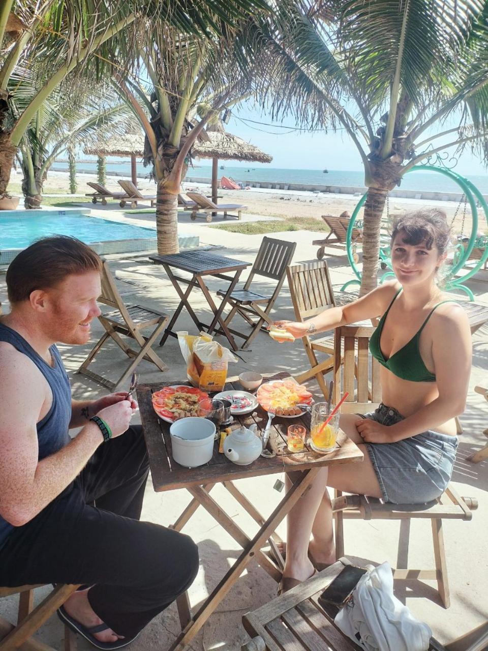 Bien Ngoc Homstay Phan Thiet Szoba fotó